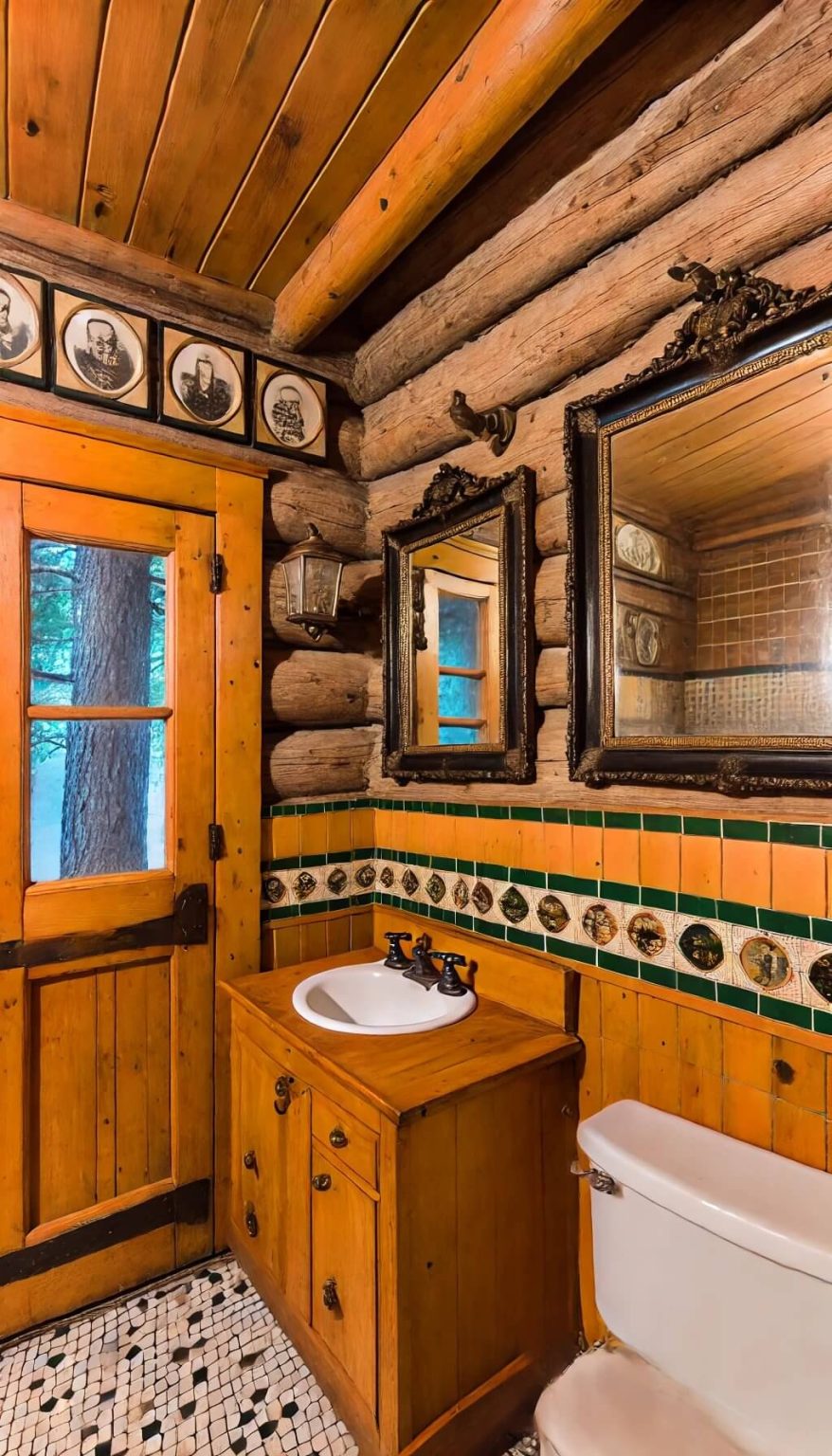 15+ Vintage Log Cabin Bathroom Ideas for Timeless Charm (2024)