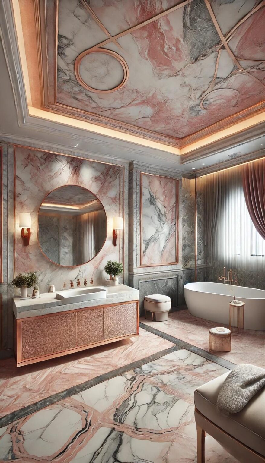 15+ Stylish Pink and Grey Bathroom Ideas for a Perfect Makeover (2024)