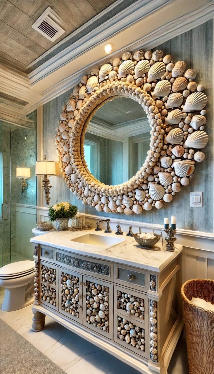 15+ Gorgeous Mermaid Bathroom Ideas for a Whimsical Touch (2024)