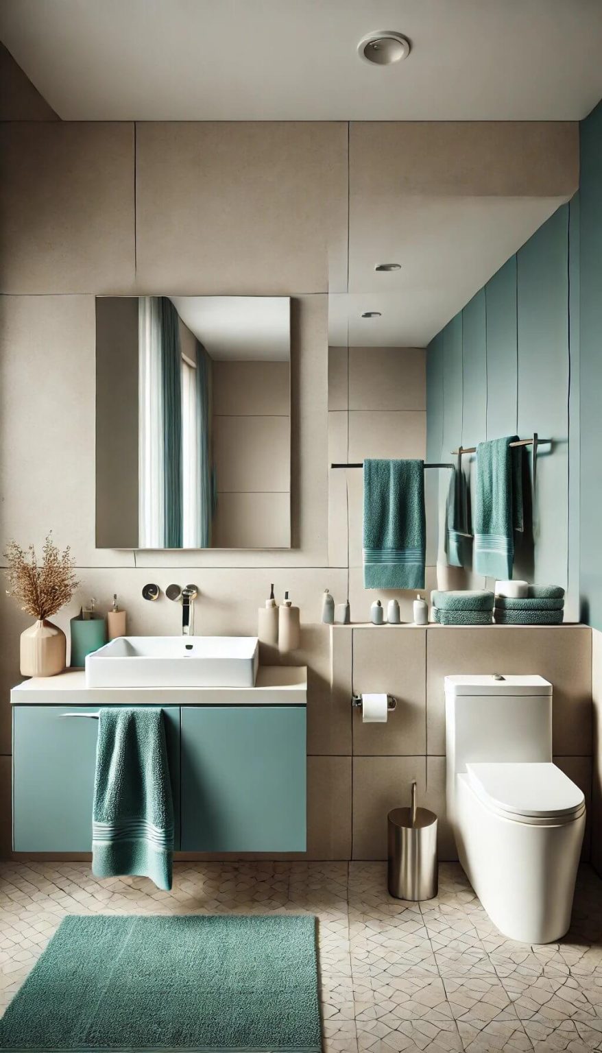 15+ Affordable Teal Bathroom Ideas That Look Luxurious (2024)