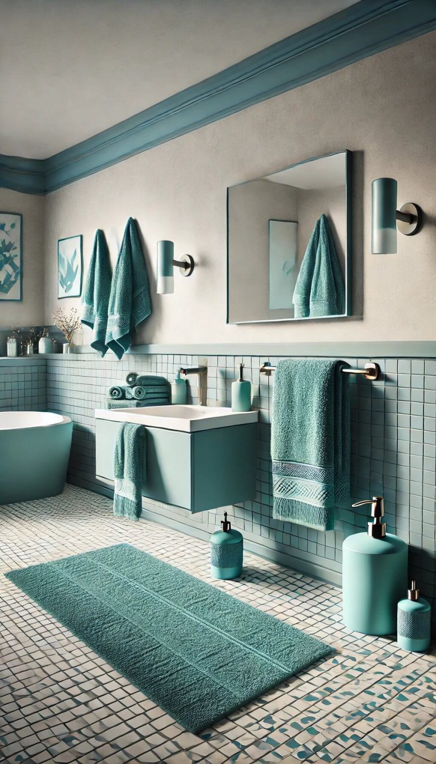 15+ Affordable Teal Bathroom Ideas That Look Luxurious (2024)