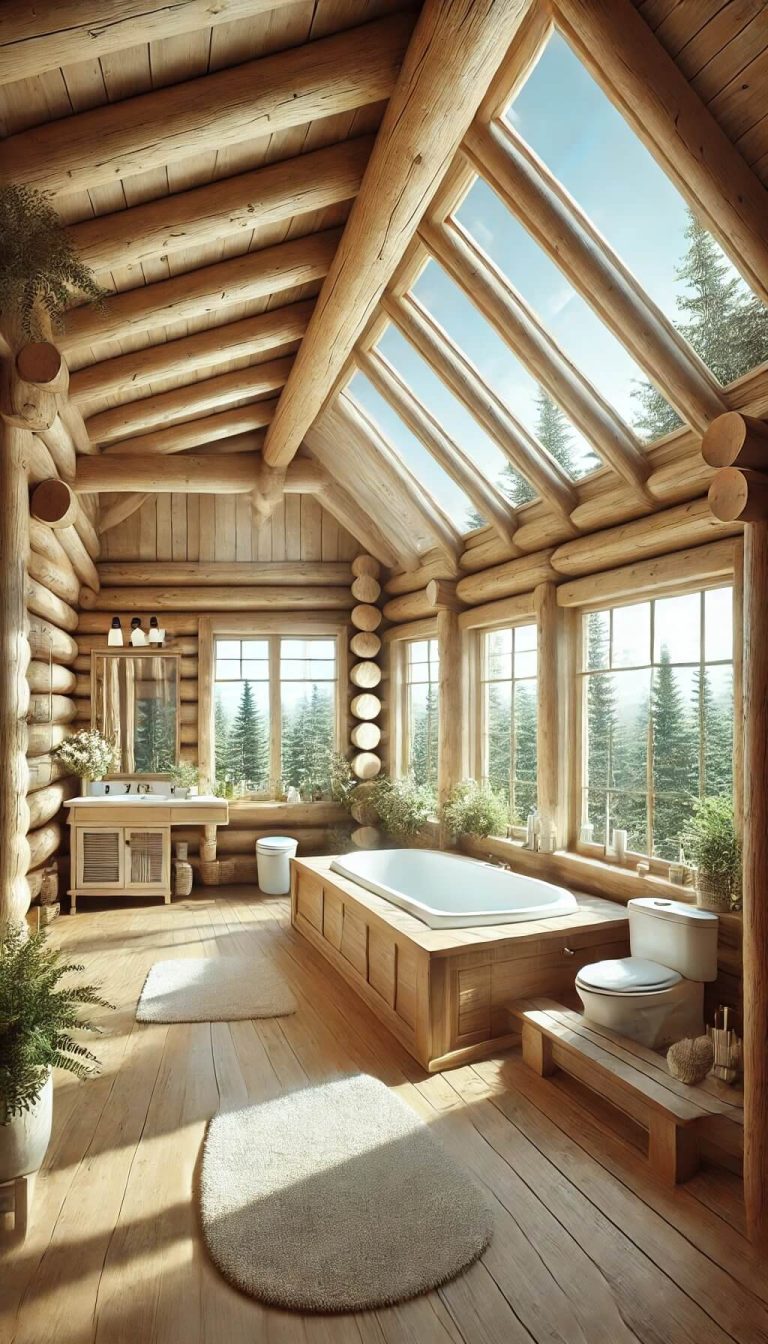 15+ Vintage Log Cabin Bathroom Ideas for Timeless Charm (2024)