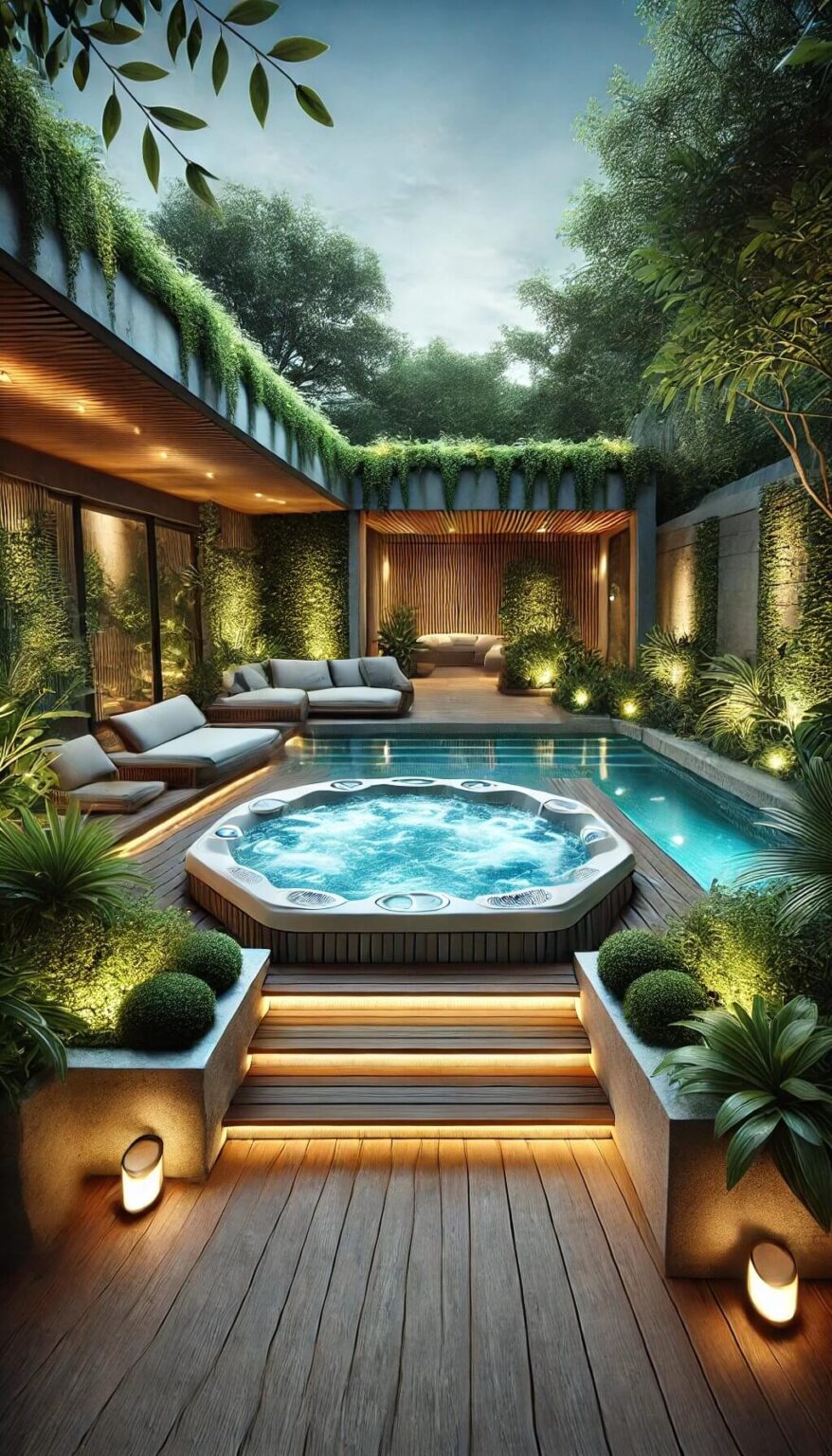 Curated visual reference: 20 Unique Luxury Backyard Ideas To Impress Your Guests 2024 Photo Inspiration