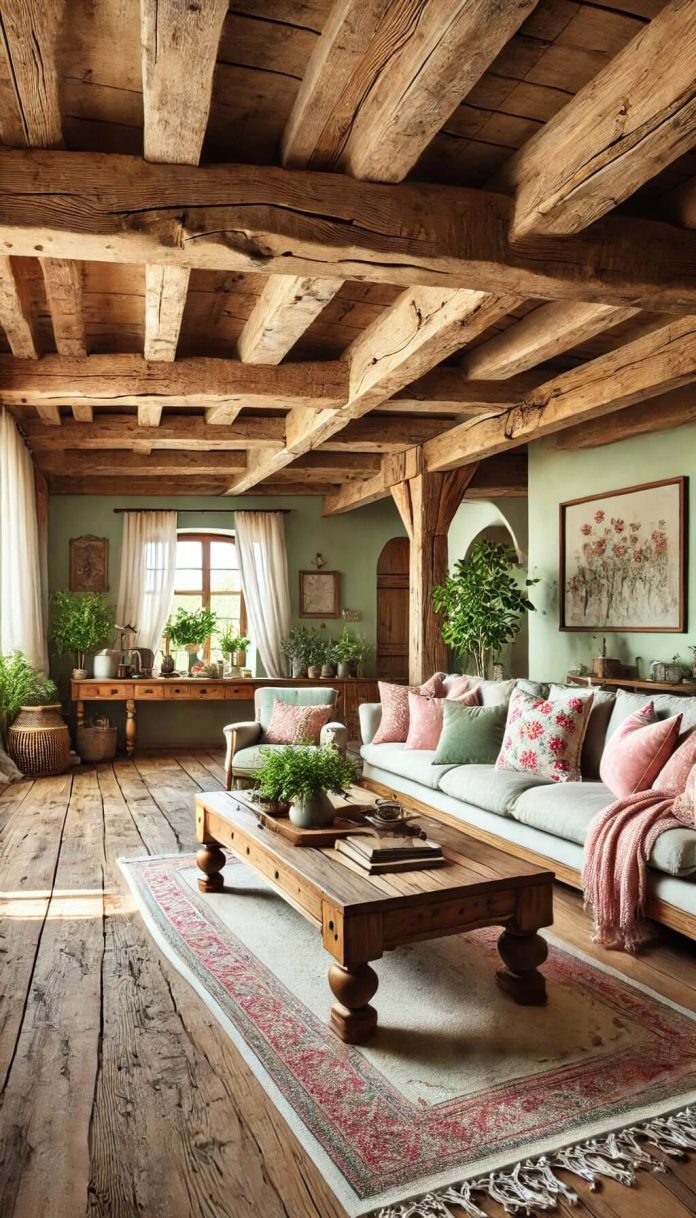 Photo inspiration: Picture Idea: 20 Stunning Pink And Green Living Room Ideas That Will
