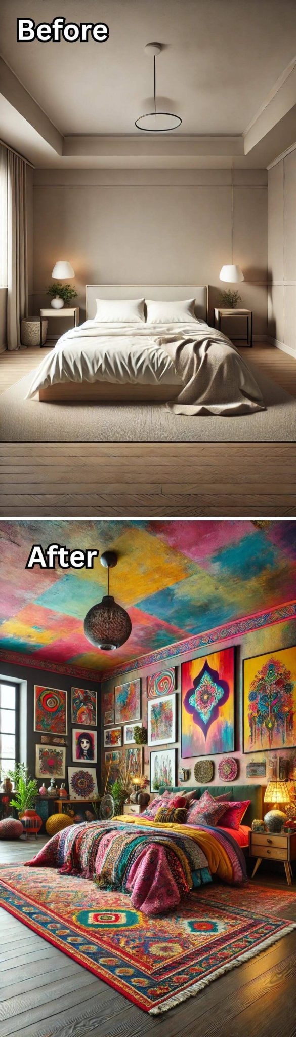 Home Makeovers With Artistic Touch