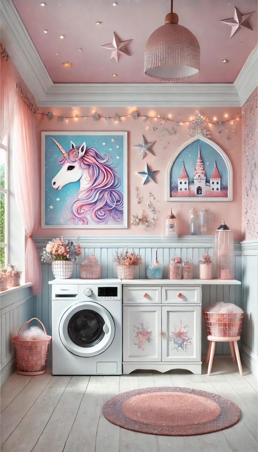 20 Magical Whimsical Laundry Room Inspirations for a Fun Makeover (2024)