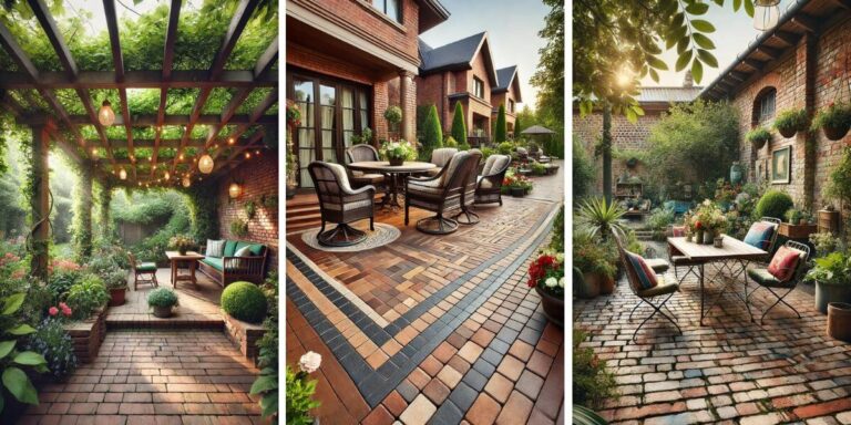 15+ Gorgeous Brick Patio Ideas to Upgrade Your Outdoor Living