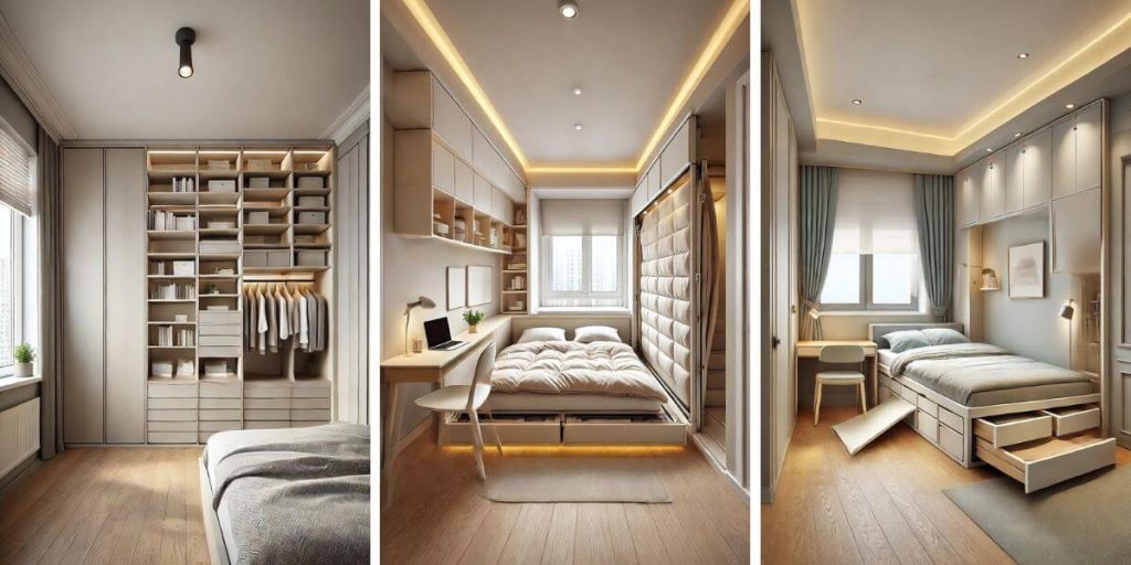 20 Brilliant Narrow Bedroom Ideas to Maximize Space (2024)