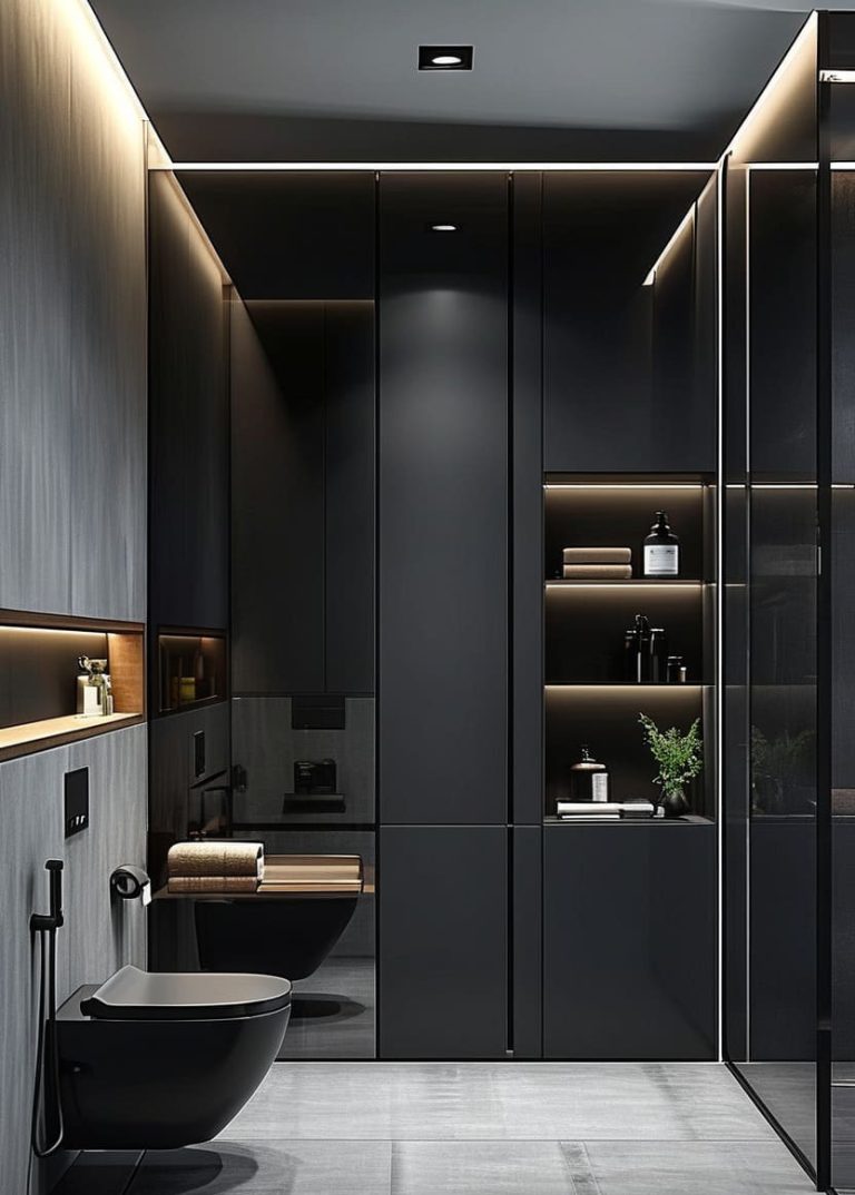 25+ Stunning Black and Grey Bathroom Ideas to Elevate Your Home (2024)