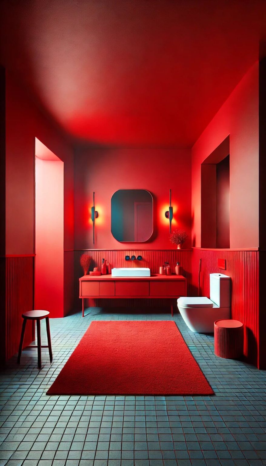 15 Elegant Wall Colors for White Tile Bathrooms to Try Now (2024)