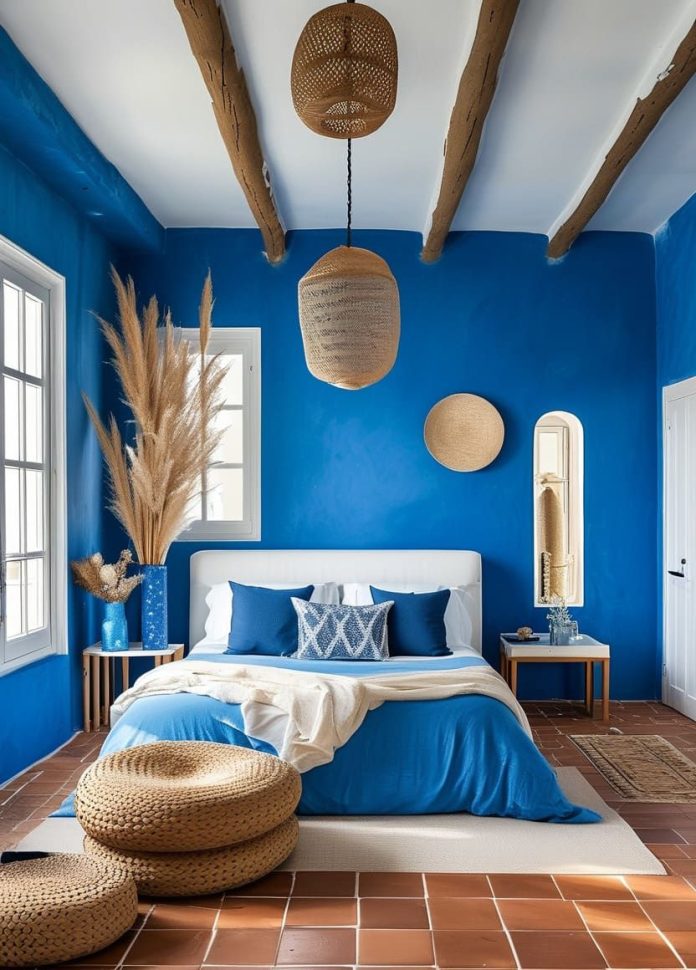 35 Captivating Blue Bedroom Ideas for a Cozy Atmosphere (2024)