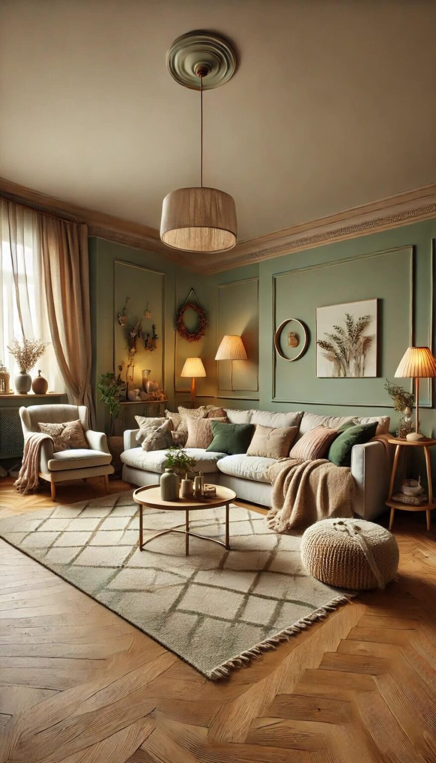 15 Stunning Rug Colors That Perfectly Match Sage Green Walls (2024)