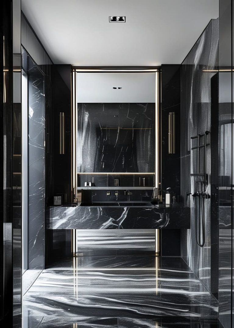 25+ Stunning Black and Grey Bathroom Ideas to Elevate Your Home (2024)