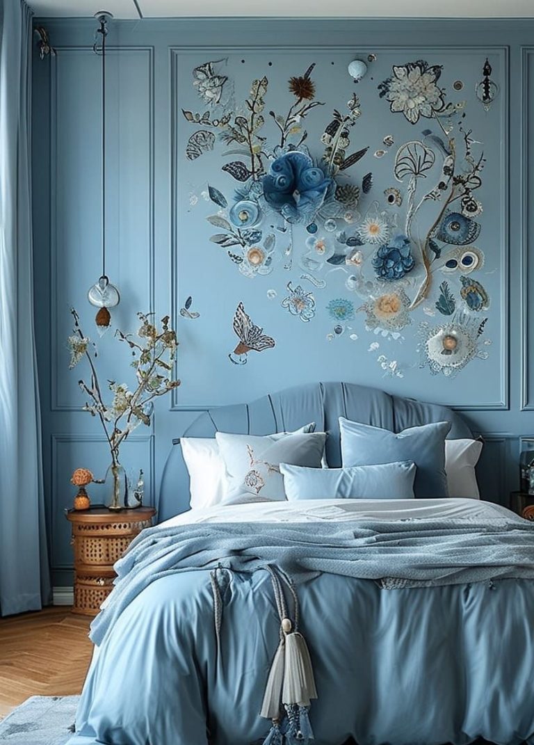35 Captivating Blue Bedroom Ideas for a Cozy Atmosphere (2024)
