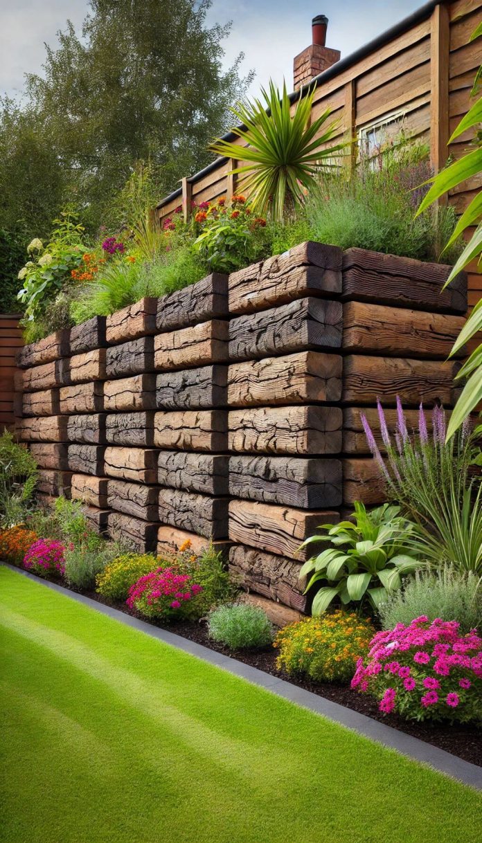 45 Creative Retaining Wall Ideas for Sloped Backyards to Transform Your ...