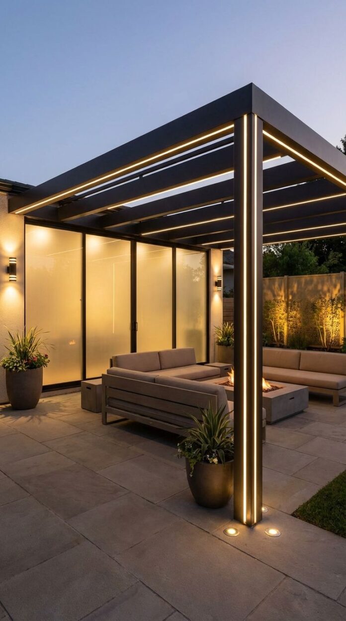 25 Unique Pergola Lighting Ideas to Create an Inviting Ambiance (2026)