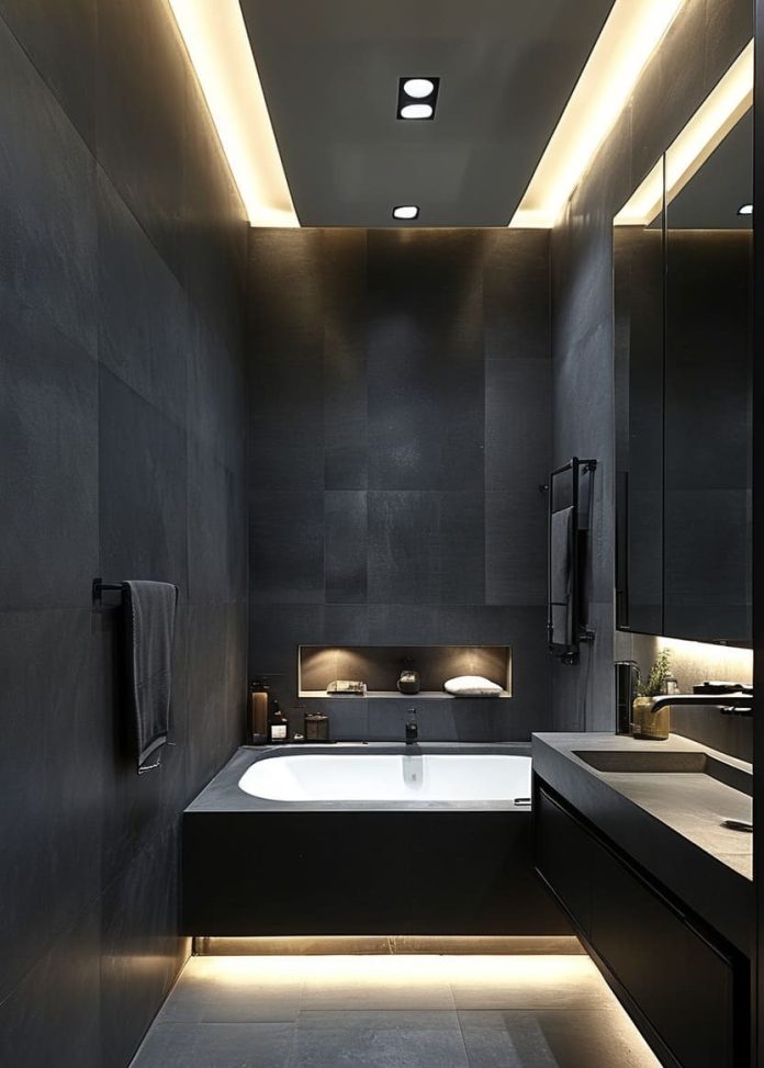 25+ Stunning Black and Grey Bathroom Ideas to Elevate Your Home (2024)