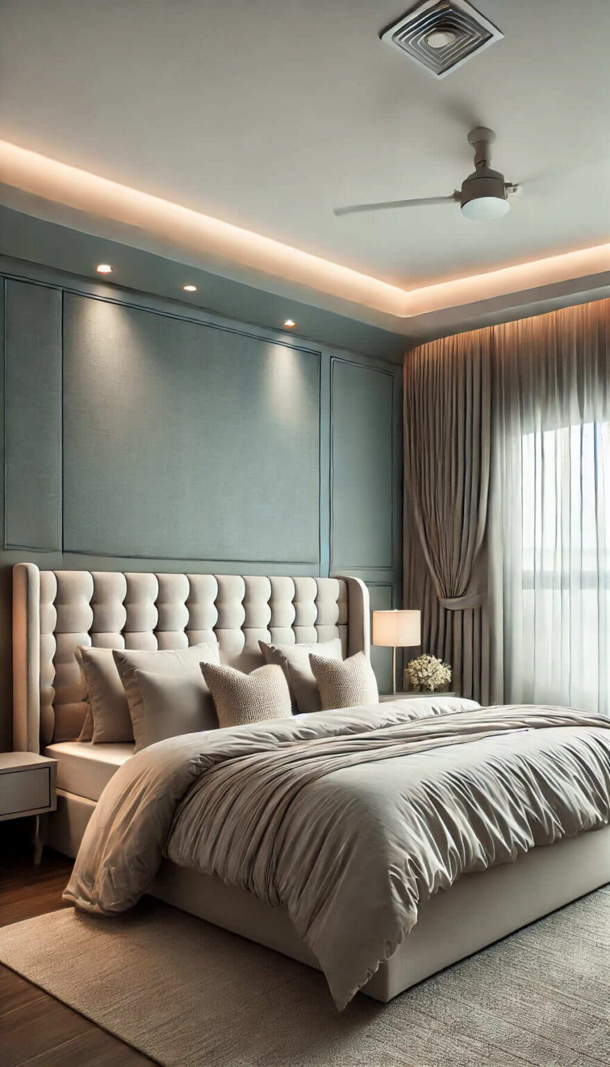 View of 25 Sophisticated Gray Accent Wall Ideas to Add Depth and Character (2024)
