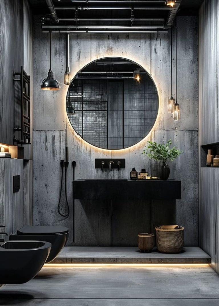 25+ Stunning Black and Grey Bathroom Ideas to Elevate Your Home (2024)