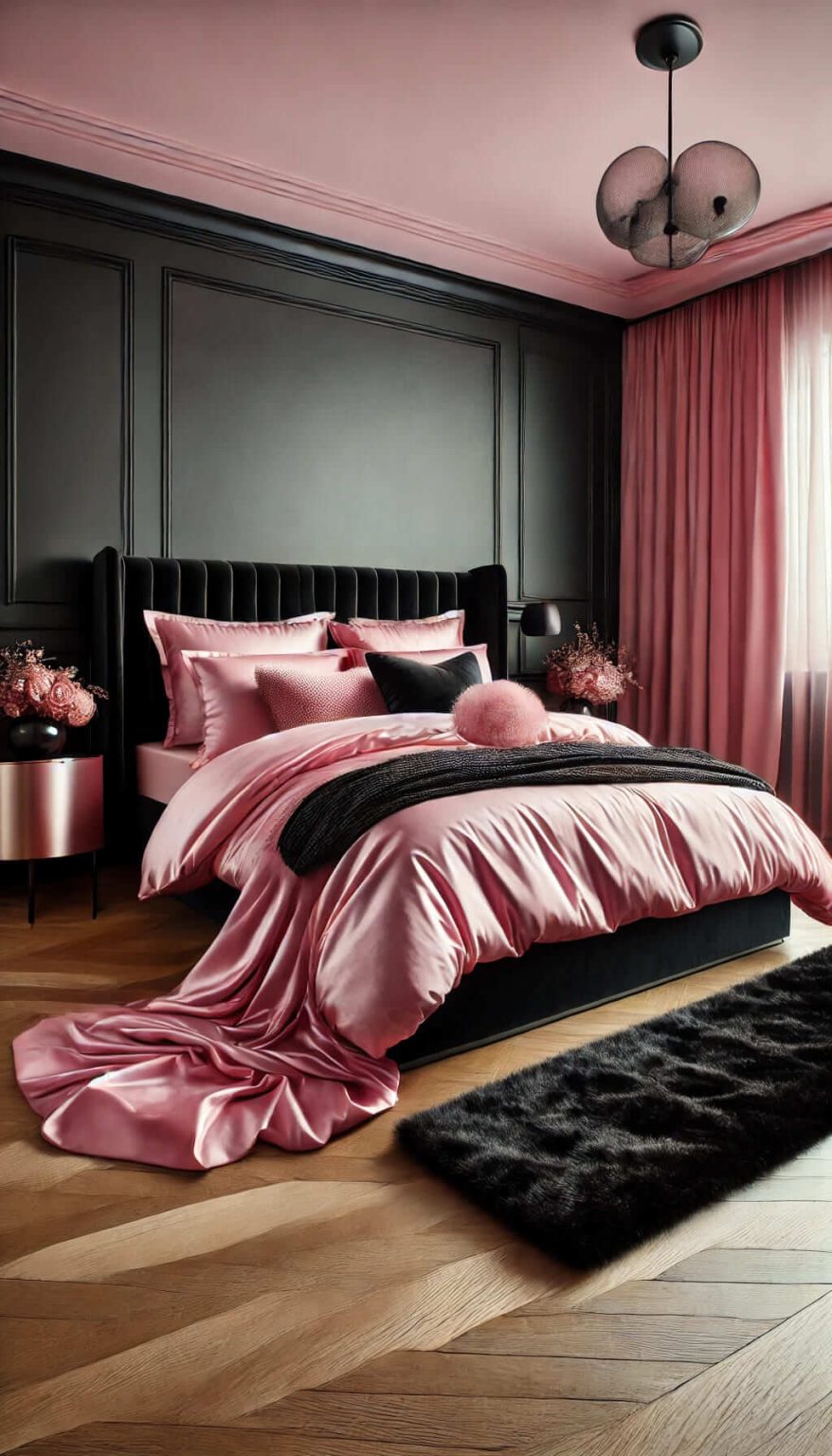 25 Bold Black and Pink Bedroom Ideas for a Chic Makeover (2024)