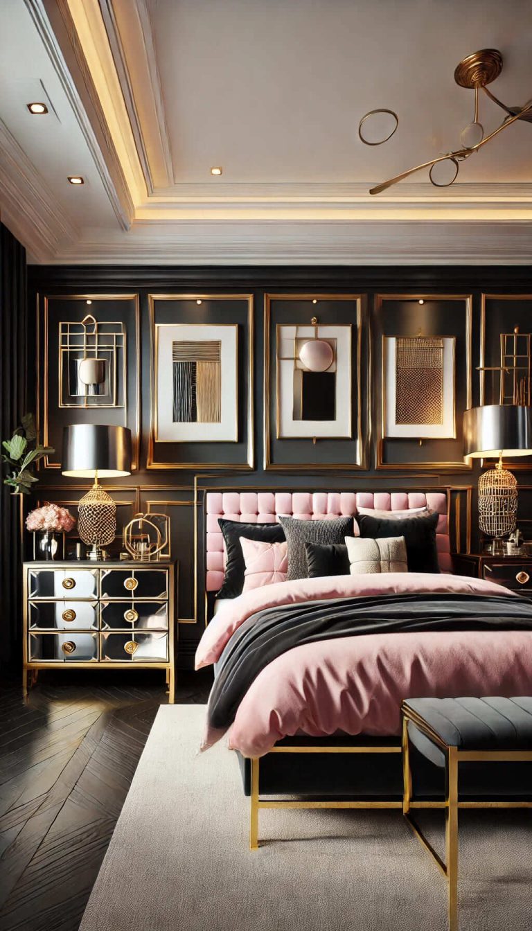 25 Bold Black and Pink Bedroom Ideas for a Chic Makeover (2024)