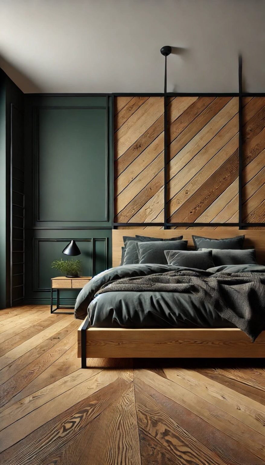 55+ Chic Black and Dark Green Bedroom Ideas for a Trendy Look (2024)