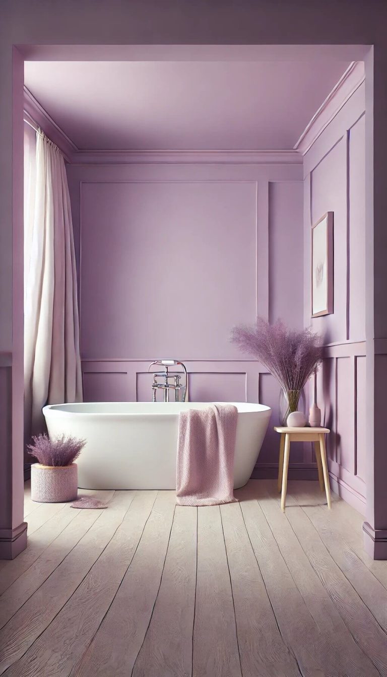 15 Elegant Wall Colors for White Tile Bathrooms to Try Now (2024)