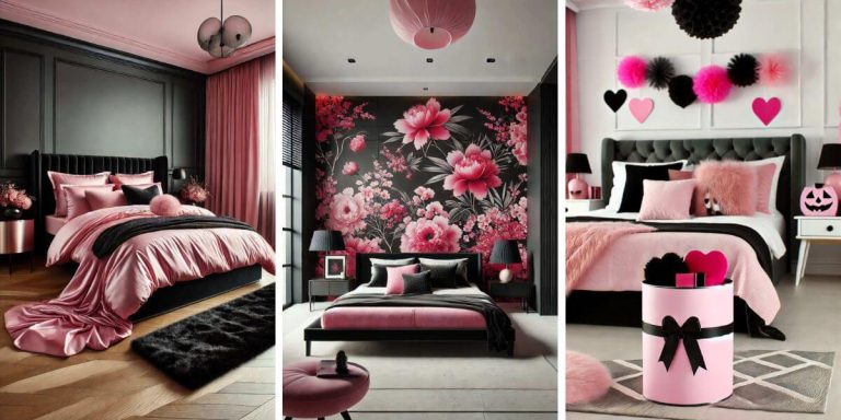 25 Bold Black and Pink Bedroom Ideas for a Chic Makeover (2024)