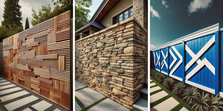 15 Chic Contemporary Fence Ideas to Elevate Your Home’s Curb Appeal
