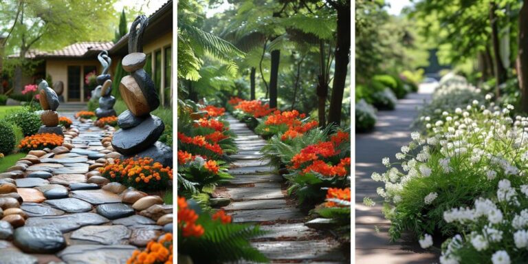25 Vibrant Driveway Flower Bed Ideas That Add Instant Charm