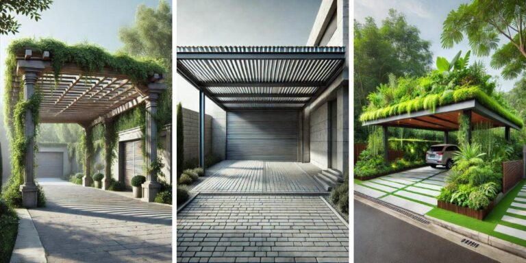 20 Creative Driveway Shade Ideas to Keep Your Car Cool