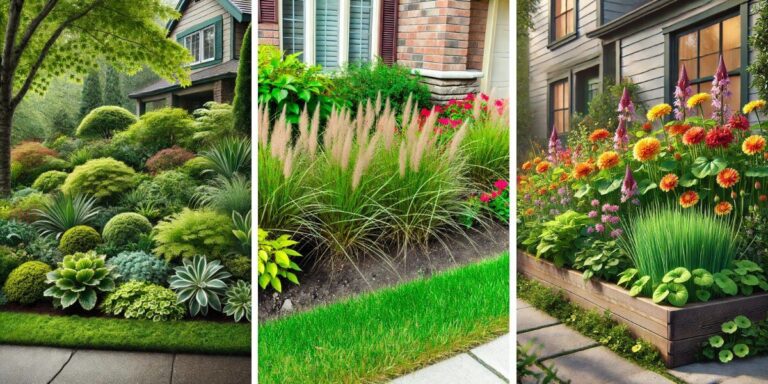 20+ Stunning Flower Bed Ideas in Front of House That Make Your Home Stand Out