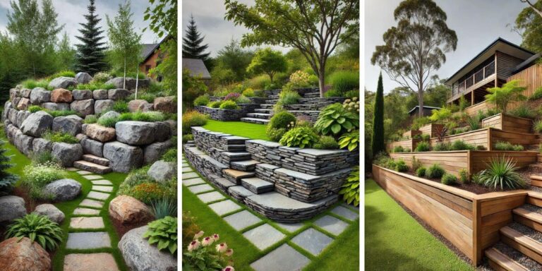 45 Creative Retaining Wall Ideas for Sloped Backyards to Transform Your Space