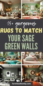 15 Stunning Rug Colors That Perfectly Match Sage Green Walls (2024)