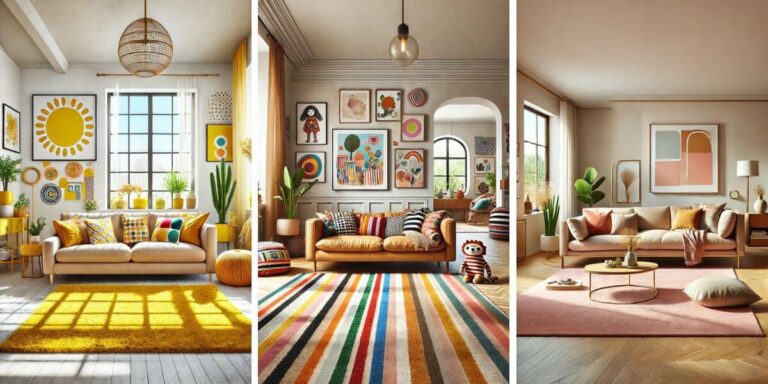 15 Gorgeous Rugs to Transform Your Space With a Camel Couch