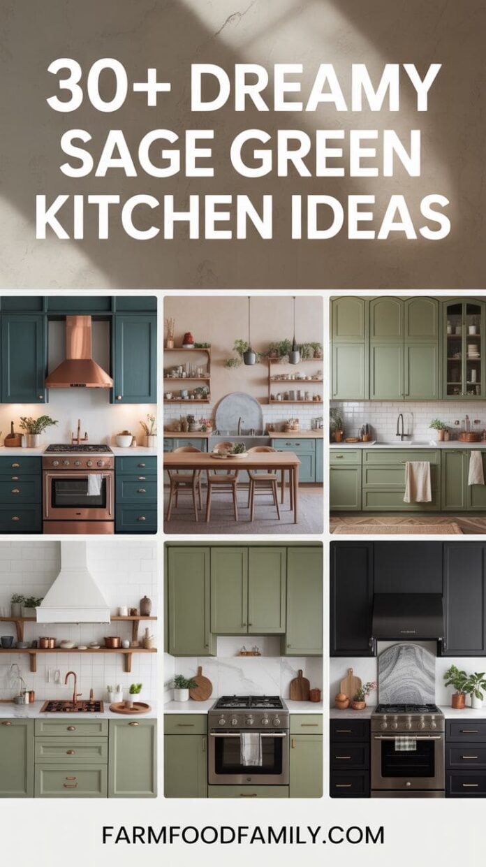 25 Gorgeous Sage Green Kitchen Ideas to Elevate Your Cooking Space (2026)