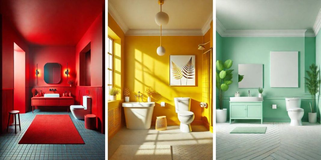 15 Elegant Wall Colors for White Tile Bathrooms to Try Now (2024)