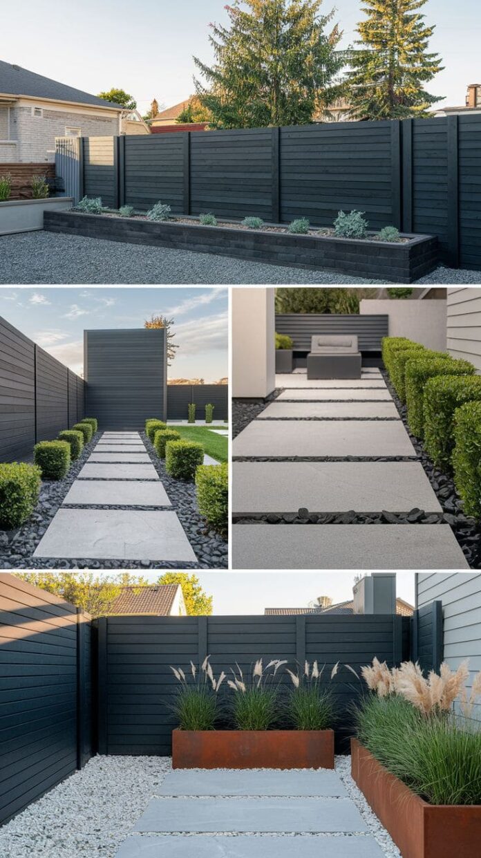 30 Gorgeous Black Fence Ideas to Boost Your Home’s Curb Appeal (2026)