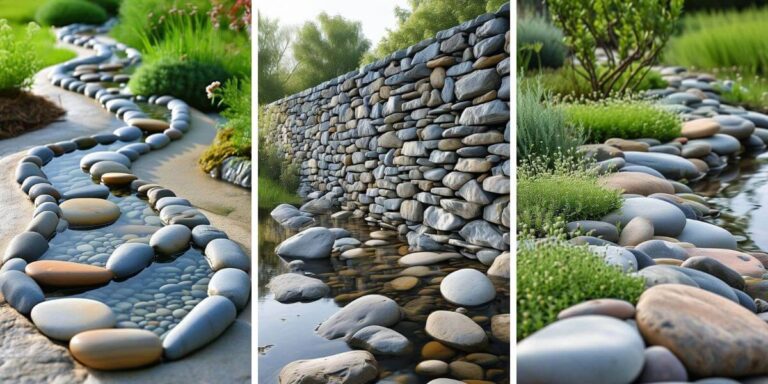25 Gorgeous River Rock Edging Ideas That Transform Your Landscape