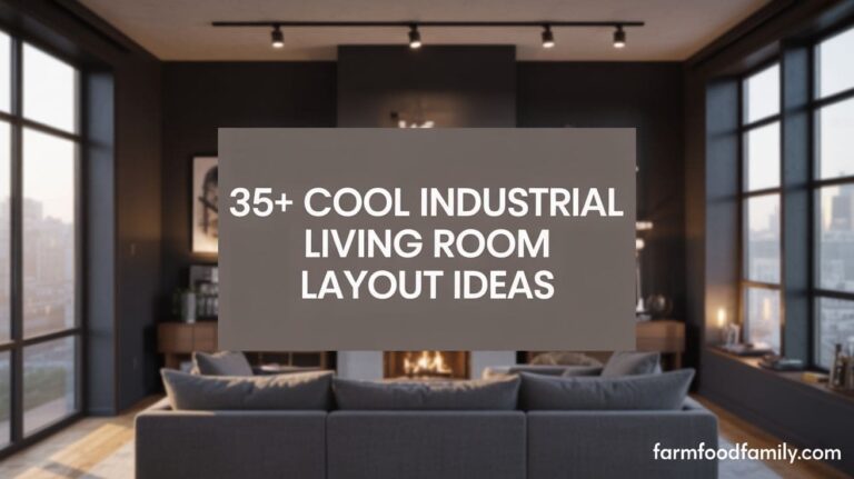 35+ Industrial Living Room Ideas That Mix Raw and Refined