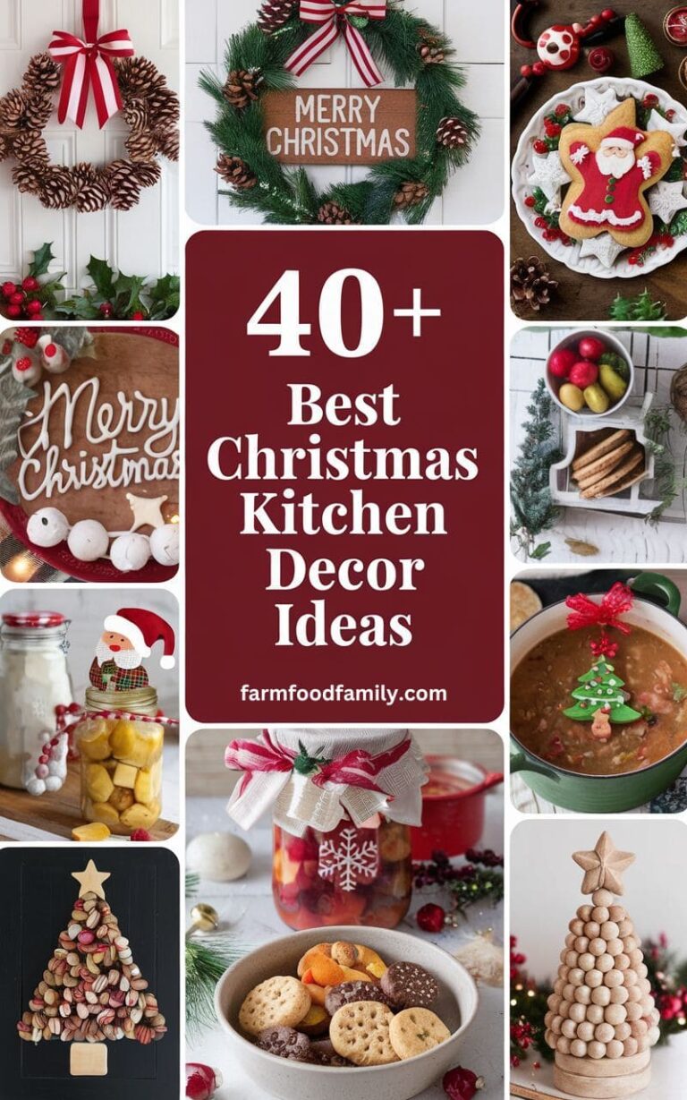 40+ Enchanting Christmas Kitchen Decor Ideas to Brighten Your Home (2025)