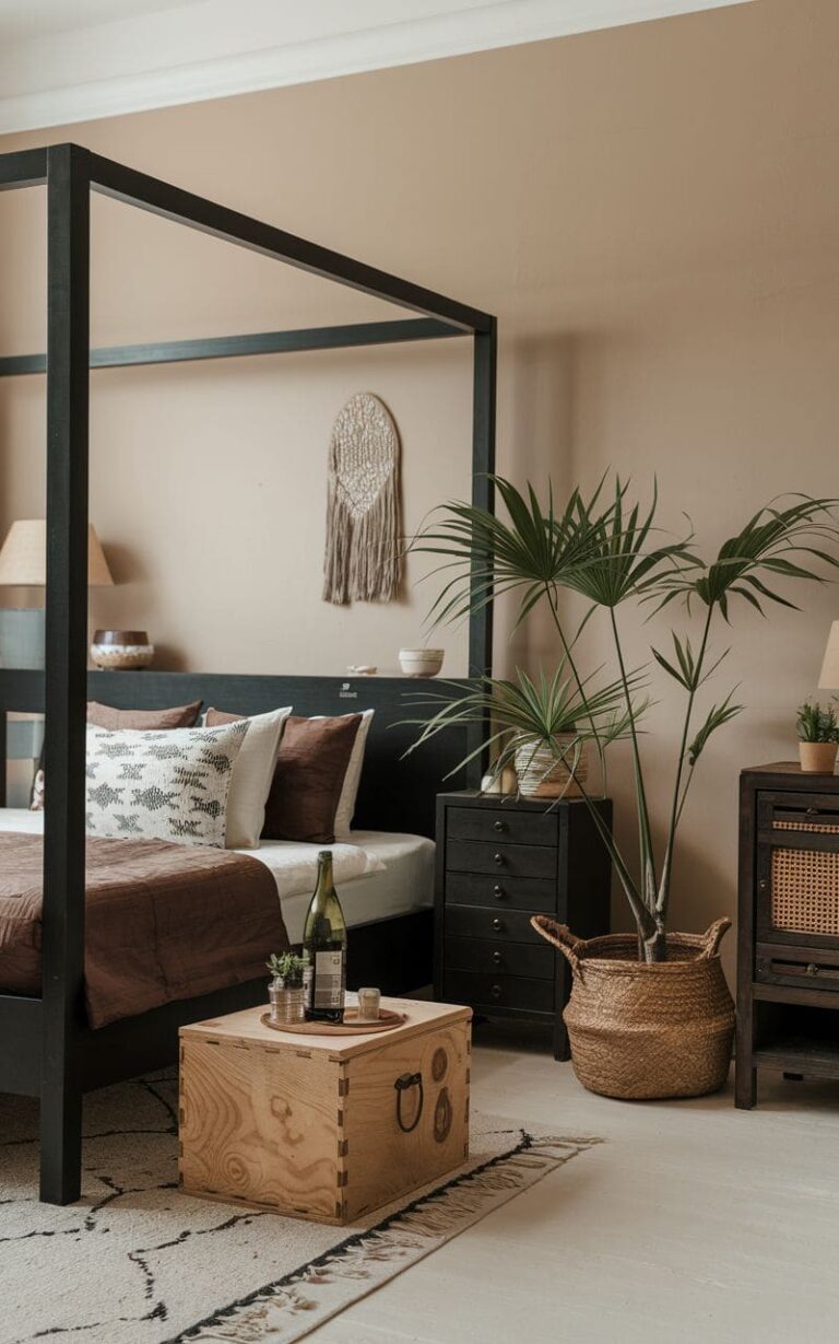 50+ Chic Black and Brown Bedroom Ideas for a Timeless Aesthetic (2025)