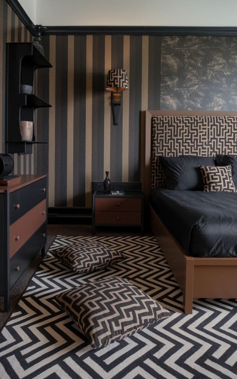 50+ Chic Black and Brown Bedroom Ideas for a Timeless Aesthetic (2025)