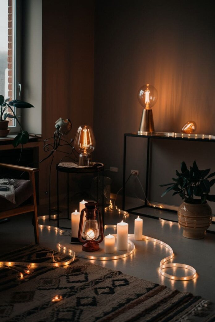 Image showcasing 40+ Gorgeous Moody Living Room Decor Ideas for a Modern Touch (2025)