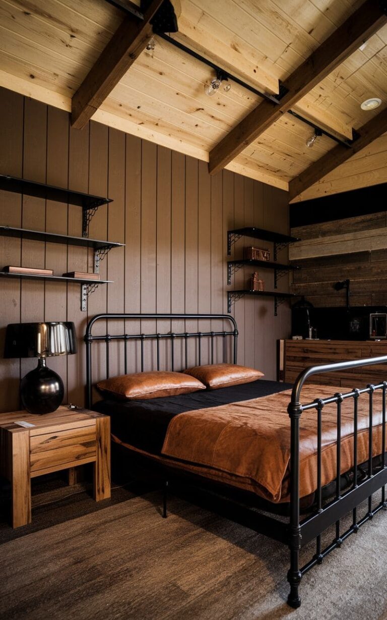 50+ Chic Black and Brown Bedroom Ideas for a Timeless Aesthetic (2025)