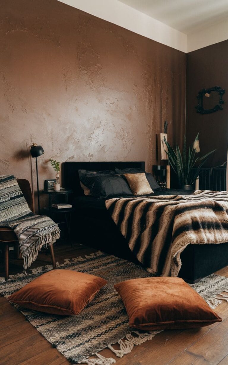 50+ Chic Black and Brown Bedroom Ideas for a Timeless Aesthetic (2025)