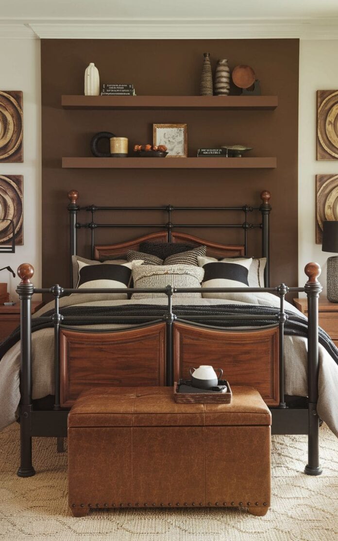 50+ Chic Black and Brown Bedroom Ideas for a Timeless Aesthetic (2025)