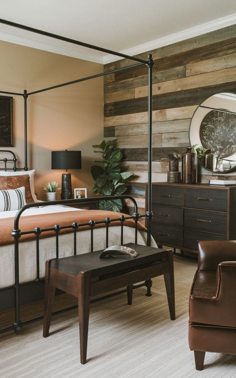 50+ Chic Black and Brown Bedroom Ideas for a Timeless Aesthetic (2025)