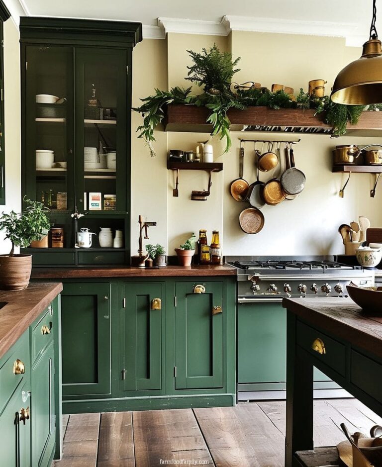Beautiful view of Green Apothecary Storage For Apartment Renovation