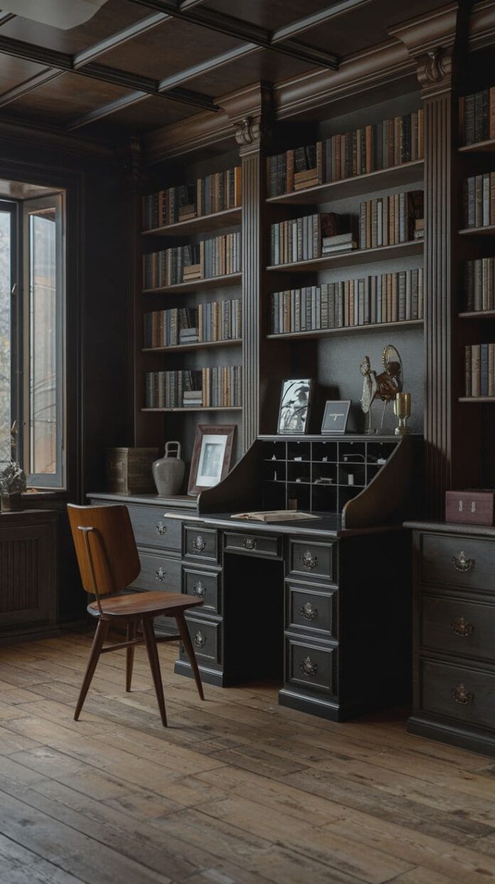 60+ Mystical Dark Academia Bedroom Ideas for a Cozy, Vintage Vibe (2026)